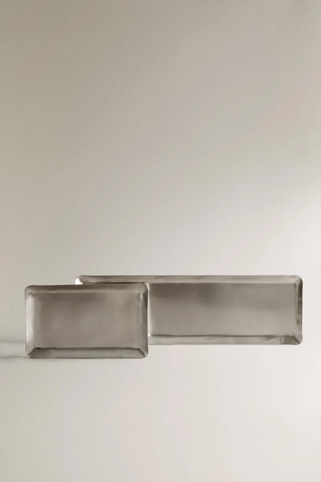 Декоративный прямоугольный поднос — Металлическая коллекция