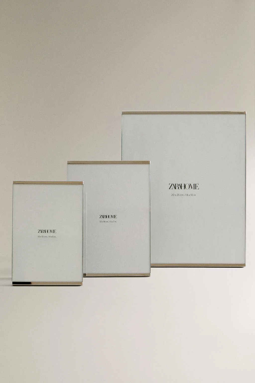 Серебряная металлическая фоторамка — Металлическая коллекция