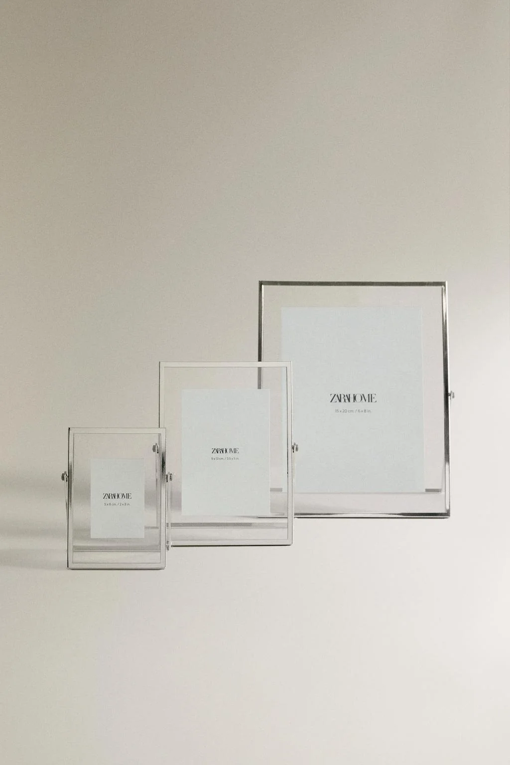 Фоторамка с подставкой — Металлическая коллекция