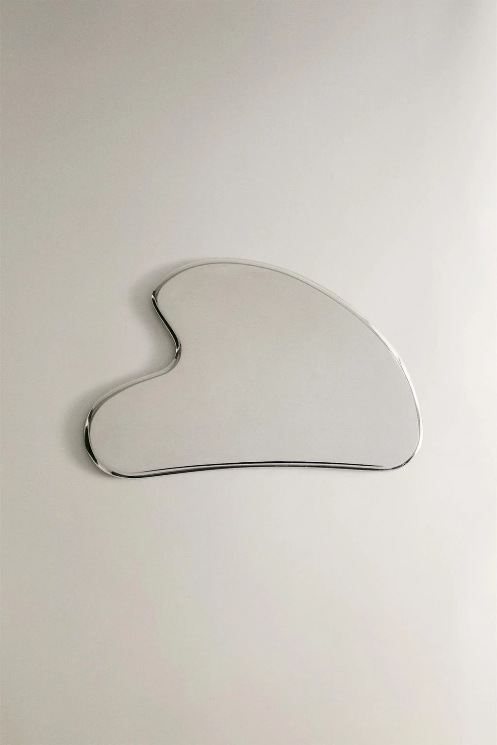 Массажёр для лица из нержавеющей стали (гуа-ша) — Металлическая коллекция