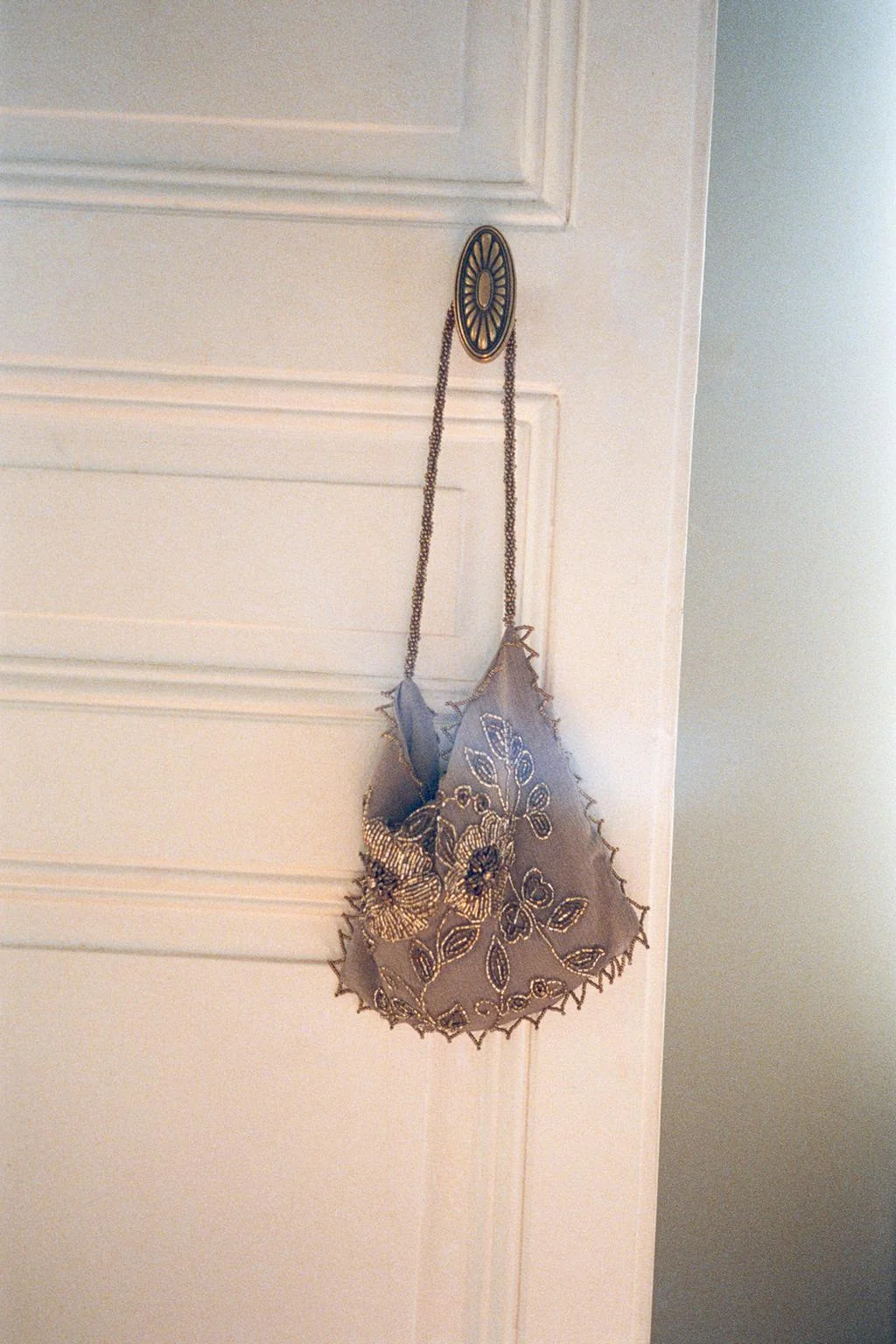 Мини-сумка с блестками "Ведро" — Сумки